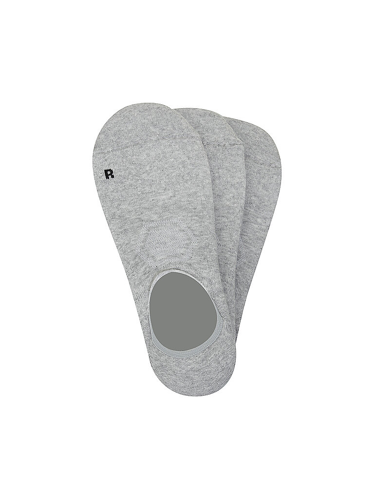 MAX CALVIN Herren Füsslinge 3er Pkg grau | 43-46